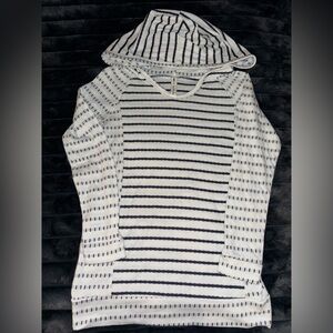 Vanilla Bay Navy and White Striped Top